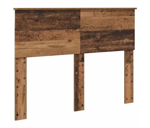 Gultas Rāmis Vecs Koks 120 X 190 Cm Inženierijas Koks Vidaxl