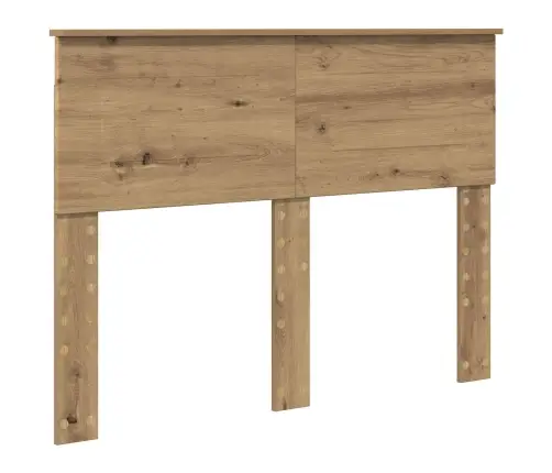 Gultas Rāmis Artisānā Ozols 120 X 190 Cm Inženierijas Koks Vidaxl