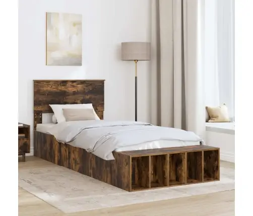 Lovos Rėmas Rūkyta Ąžuolas 75 X 190 Cm Apdirbta Mediena