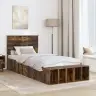 Lovos Rėmas Rūkyta Ąžuolas 75 X 190 Cm Apdirbta Mediena
