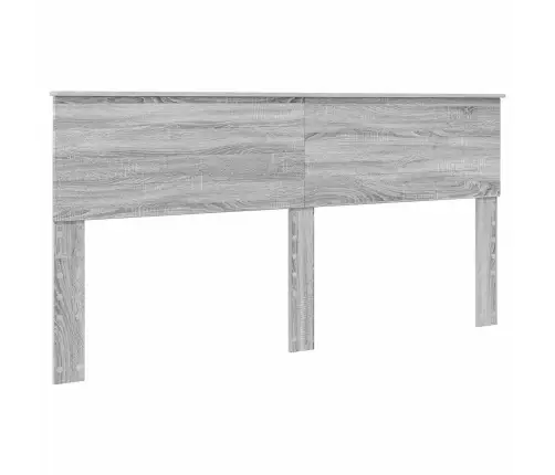 Glabāšanas Gulta Pelēks Sonoma 200 X 200 Cm Inženierijas Koks Vidaxl