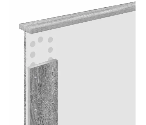 Diena Gulta Ar Atvilktni Pelēks Sonoma Un Melns 100 X 200 Cm Vidaxl