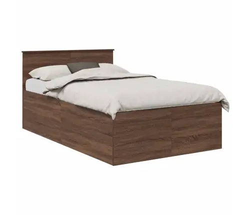 Lovos Rėmas Rudas Ąžuolas 135 X 190 Cm Apdirbta Mediena