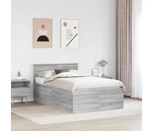 Voodi Raam Peaga Hall Sonoma 120 X 190 Cm Tehispuit