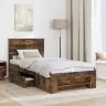 Lovos Rėmas Rūkyta Ąžuolas 90 X 200 Cm Apdirbta Mediena