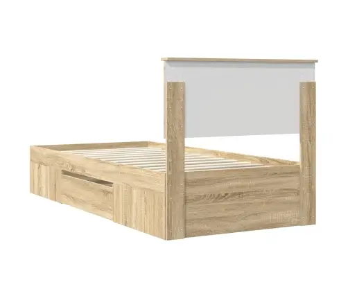 Lovos Rėmas Sonoma Ąžuolas 80 X 200 Cm Apdirbta Mediena