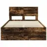 Lovos Rėmas Rūkyta Ąžuolas 120 X 123 Cm Apdirbta Mediena