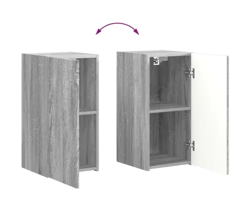 Pelēks Sonoma 60 X 31 X 29,5 Cm Vidaxl