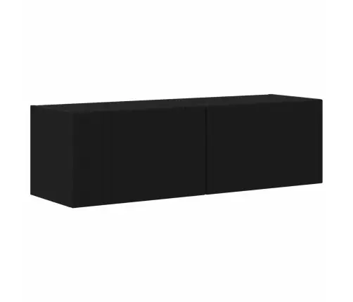 Tvirtinamas Prie Sienos 4 Pcs Juoda