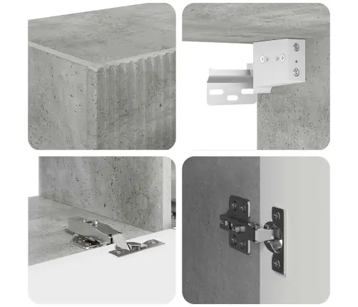 Betona Pelēks 98 X 31 X 29,5 Cm Vidaxl