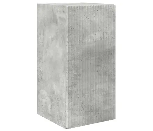 Tv Seinakapikomplekt 4 Pcs Betoonhall Tehispuit