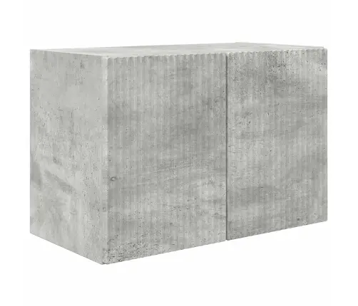 Tv Seinakapikomplekt 4 Pcs Betoonhall Tehispuit