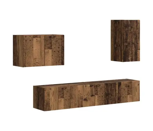 4 Pcs Vecs Koks Vidaxl