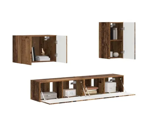 4 Pcs Vecs Koks Vidaxl