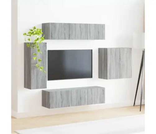 Seinale Kinnitatav 6 Pcs Hall Sonoma