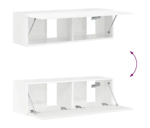 6 Pcs Augsta Spīduma Baltā Krāsa Vidaxl