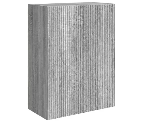 Tvirtinamas Prie Sienos 6 Pcs Pilkas Sonoma