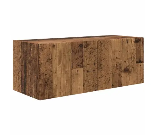 Tv Skapīšu Komplekts 2 Pcs Vecs Koks Inženierijas Koks Vidaxl