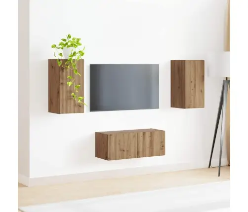 Telerikapi Komplekt 2 Pcs Käsitööpuu Tehispuit