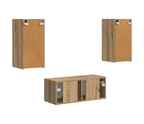 Telerikapi Komplekt 2 Pcs Käsitööpuu Tehispuit