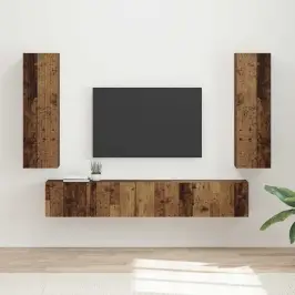 Telerikapi Komplekt 3 Pcs Vana Puit Tehispuit