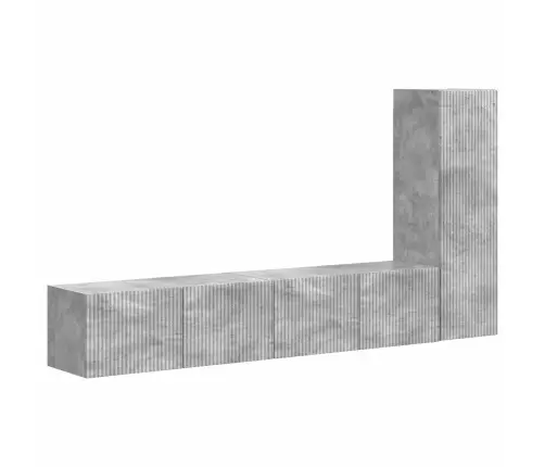 Telerikapi Komplekt 2 Pcs Betoonhall Tehispuit