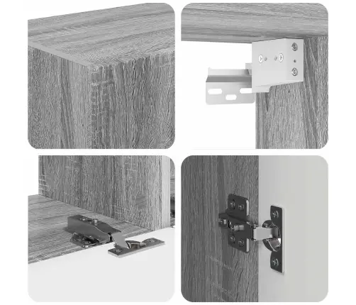 Telerikapi Komplekt 2 Pcs Hall Sonoma Tehispuit