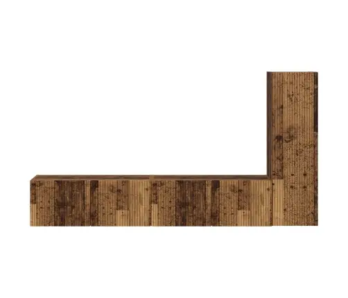 Telerikapi Komplekt 3 Pcs Vana Puit Tehispuit