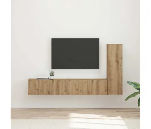 Telerikapi Komplekt 3 Pcs Käsitööpuu Tehispuit