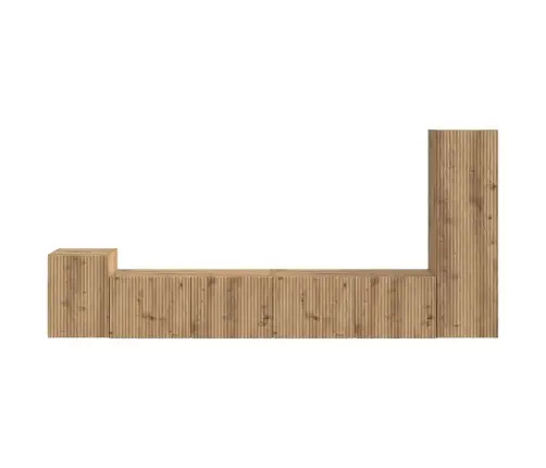 Telerikapi Komplekt 3 Pcs Käsitööpuu Tehispuit