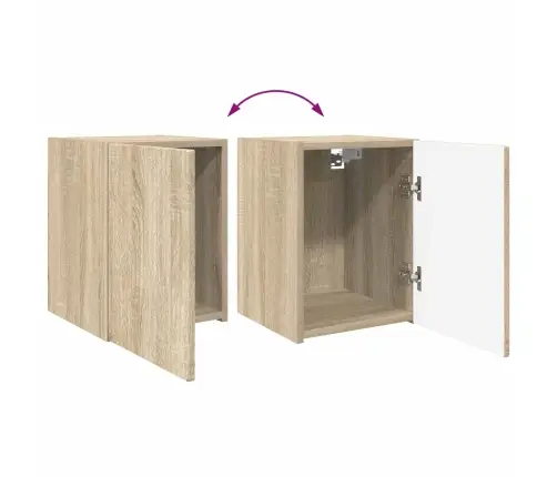 Telerikapi Komplekt 4 Pcs Sonoma Tamm Tehispuit