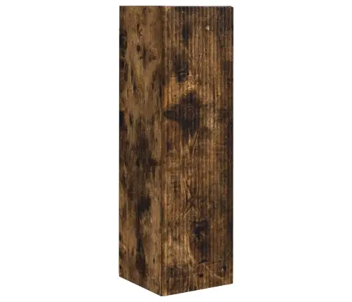 Tv Skapīšu Komplekts 4 Pcs Dūmaka Ozols Inženierijas Koks Vidaxl