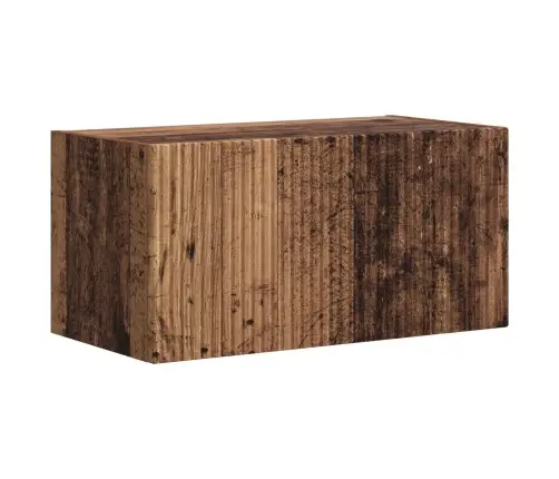 Tv Spintelių Komplektas 4 Pcs Senas Medis Apdirbta Mediena