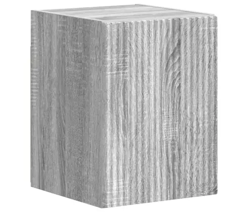 Tv Skapīšu Komplekts 4 Pcs Pelēks Sonoma Inženierijas Koks Vidaxl