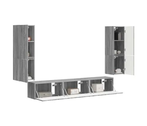 Telerikapi Komplekt 4 Pcs Hall Sonoma Tehispuit