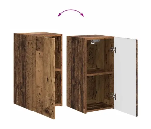 Tv Skapīšu Komplekts 4 Pcs Vecs Koks Inženierijas Koks Vidaxl