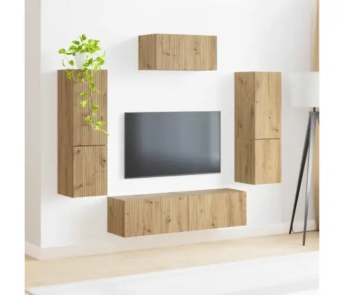 Telerikapi Komplekt 4 Pcs Käsitööpuu Tehispuit