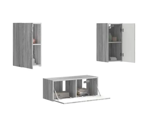 Telerikapi Komplekt 6 Pcs Hall Sonoma Tehispuit