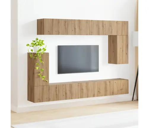 Telerikapi Komplekt 5 Pcs Käsitööpuu Tehispuit