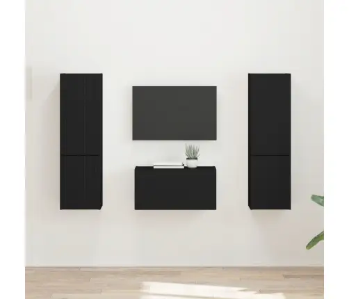 Telerikapi Komplekt 5 Pcs Must Tehispuit