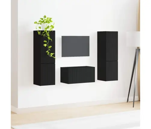 Telerikapi Komplekt 5 Pcs Must Tehispuit