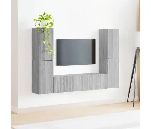 Telerikapi Komplekt 6 Pcs Hall Sonoma Tehispuit