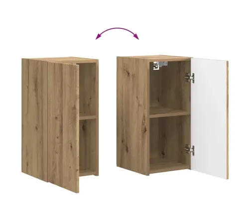 3 Pcs Artisānā Ozols Vidaxl