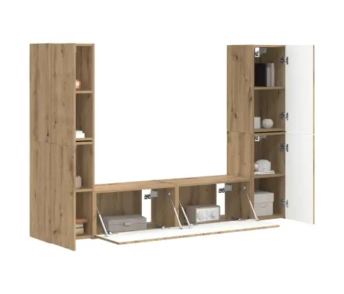 3 Pcs Artisānā Ozols Vidaxl