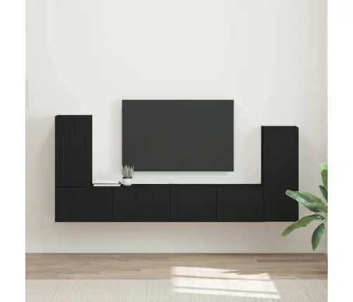 Telerikapi Komplekt 4 Pcs Must Tehispuit