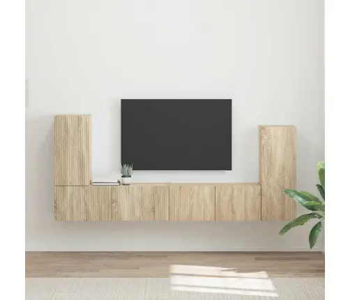 4 Pcs Sonoma Ozols Vidaxl