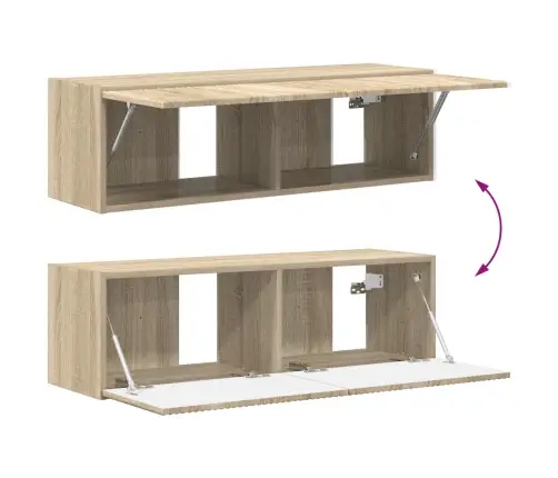 4 Pcs Sonoma Ozols Vidaxl