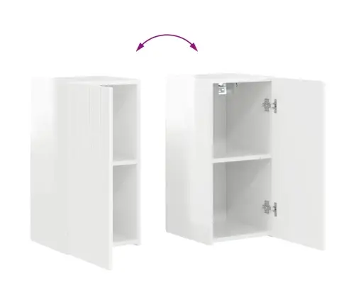 3 Pcs Aukštai Blizganti Balta