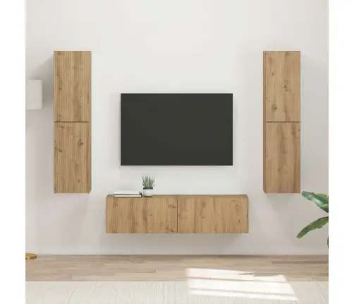 Telerikapi Komplekt 6 Pcs Käsitööpuu Tehispuit