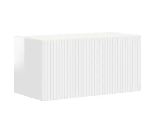 4 Pcs Kergelt Läikiv Valge